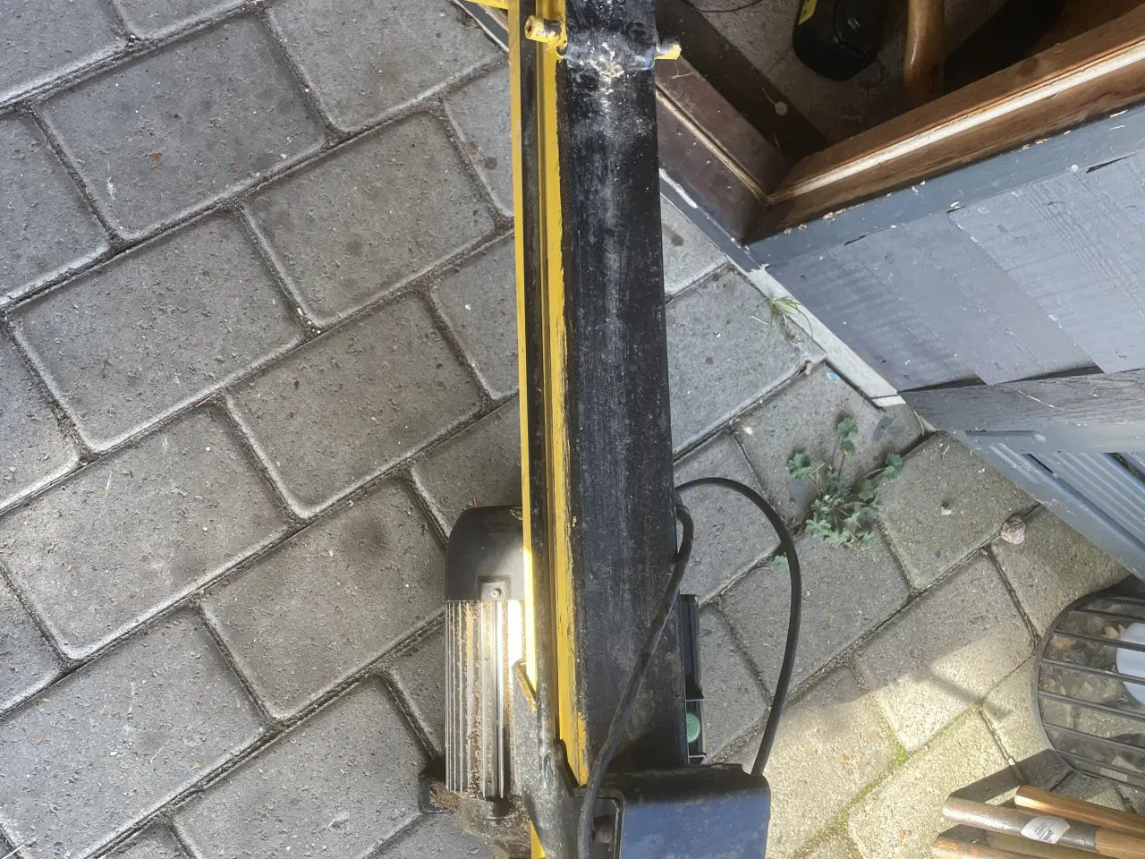 Billede 1 - Sælger en brændekløver med Texas motor. Motoren kø