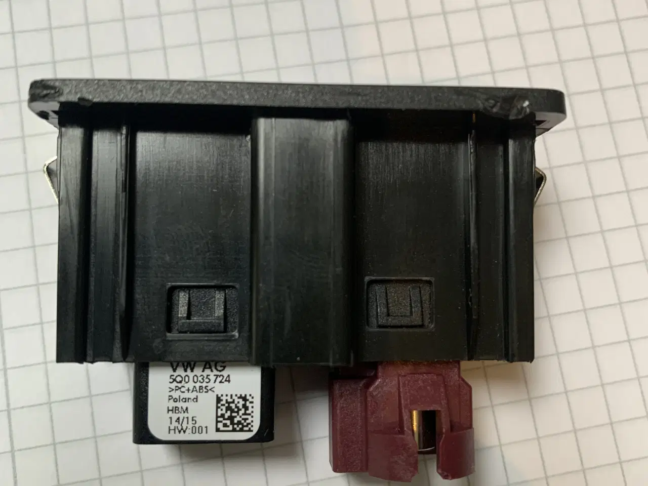 Billede 4 - VW USB socket connector 