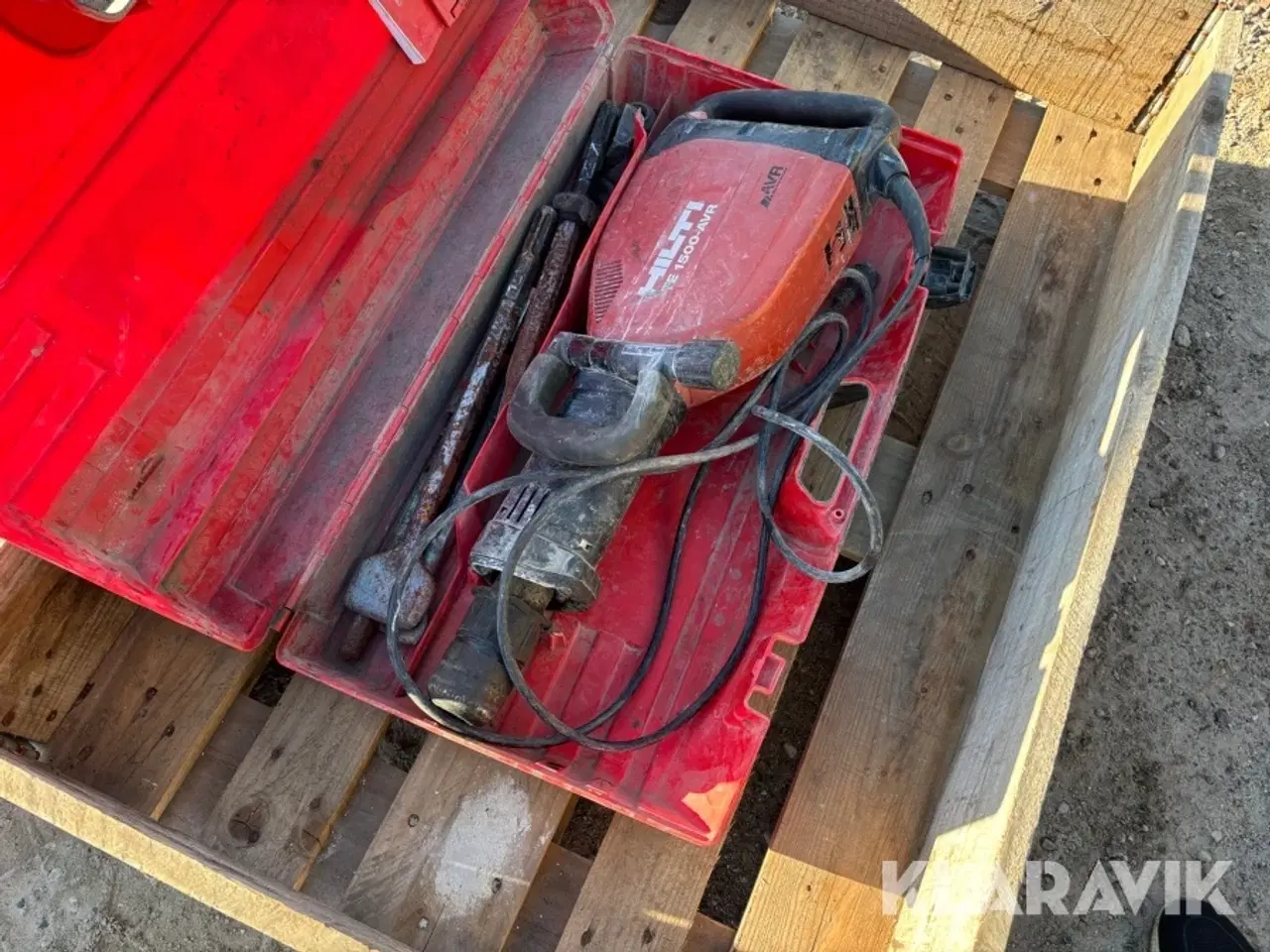 Billede 3 - Mejselhammer Hilti TE 1500-AVR med mejsler