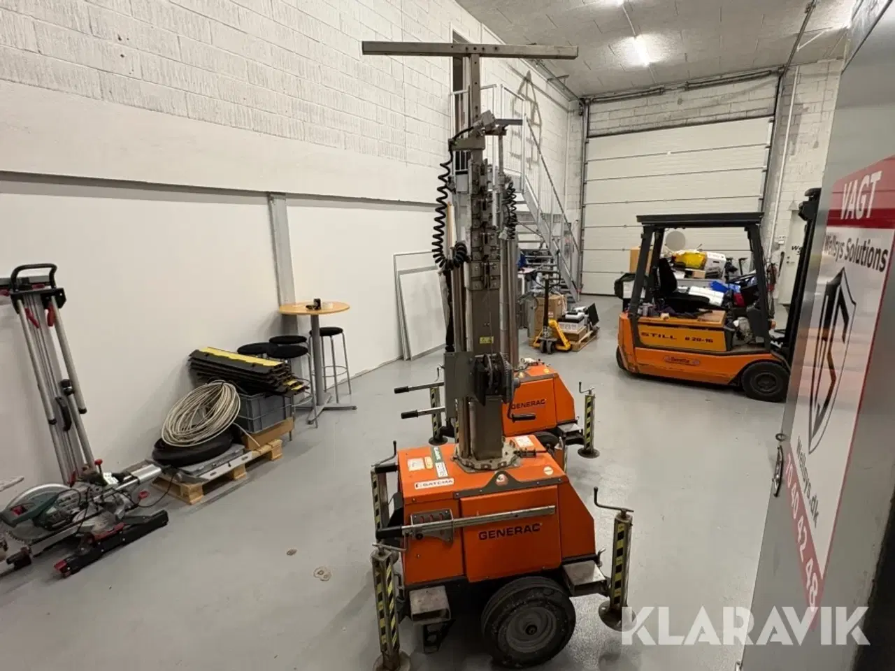 Billede 4 - Lys/kameramast Generac Link tower - 2 styk