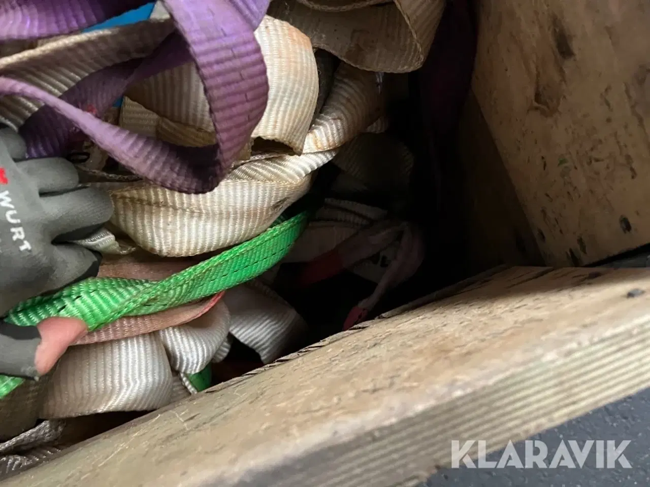 Billede 7 - Lot - Stropper og arbejdsbelysning 3 paller