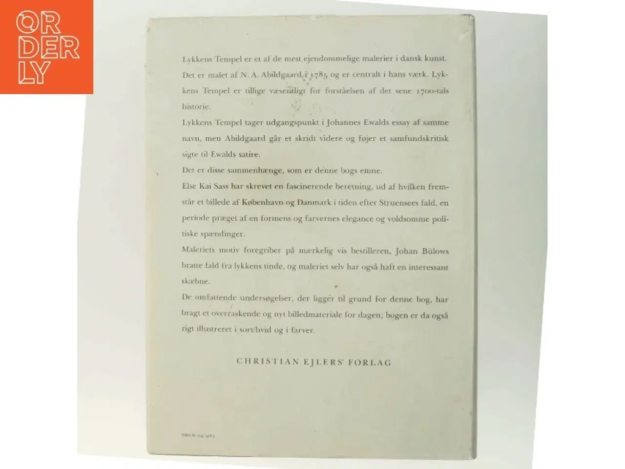 Billede 3 - Lykkens Tempel af Else Kai Sass (Bog)