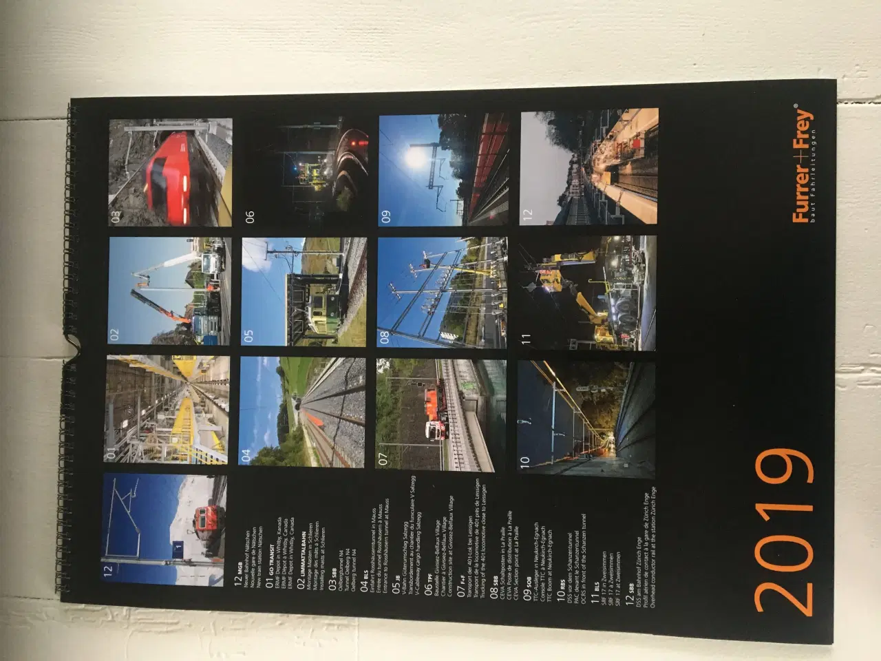Billede 4 - 5 jernbane kalender med flotte billeder
