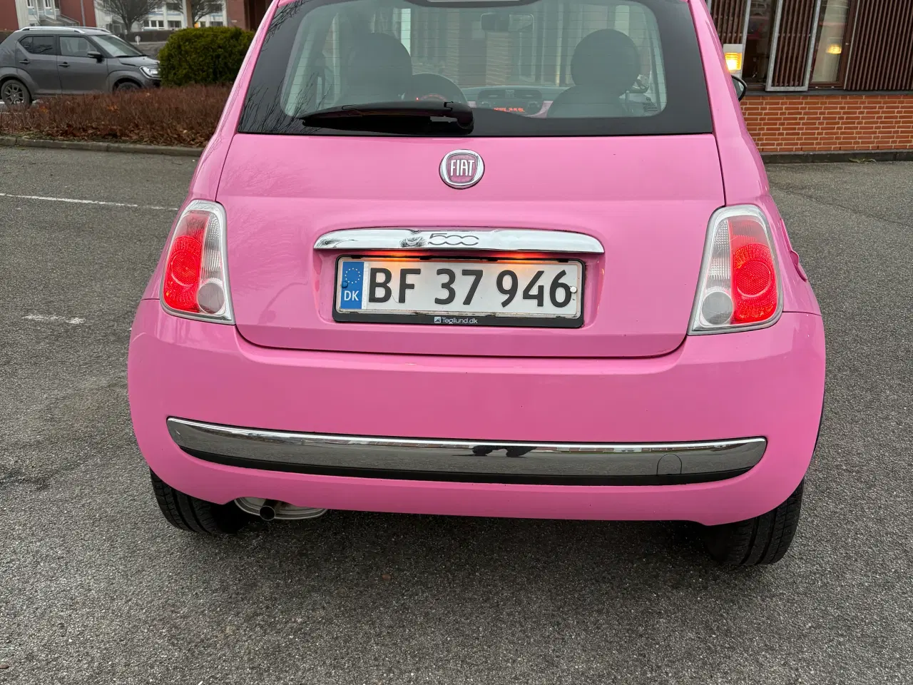 Billede 11 - Fiat 500 1,2 lyserød 2010 