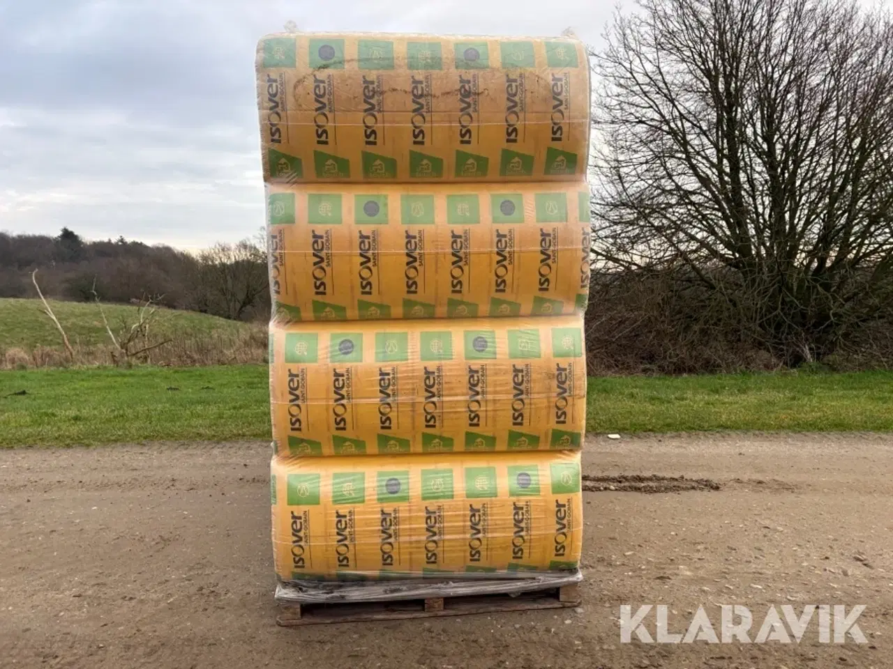 Billede 2 - Isolering Isover Murfilt - 2 paller af 31.01kvm