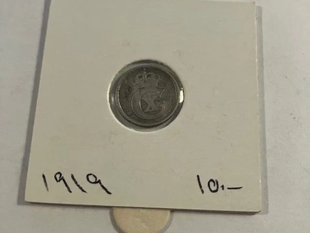 Billede 2 - 10 øre 1919 Danmark