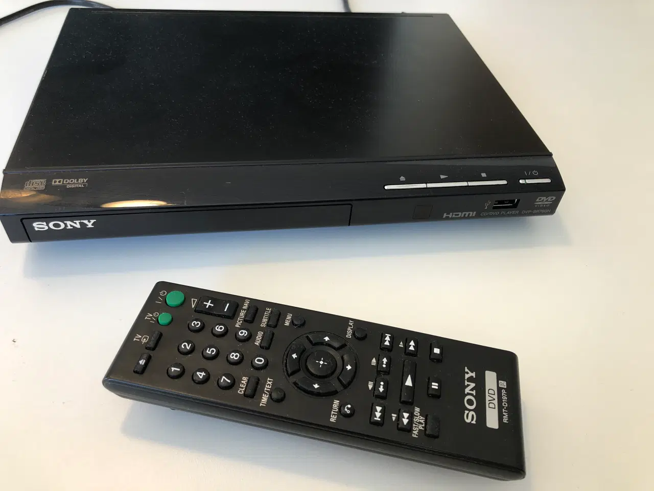 Billede 1 - Sony DVD afspiller model DVP-SR760H