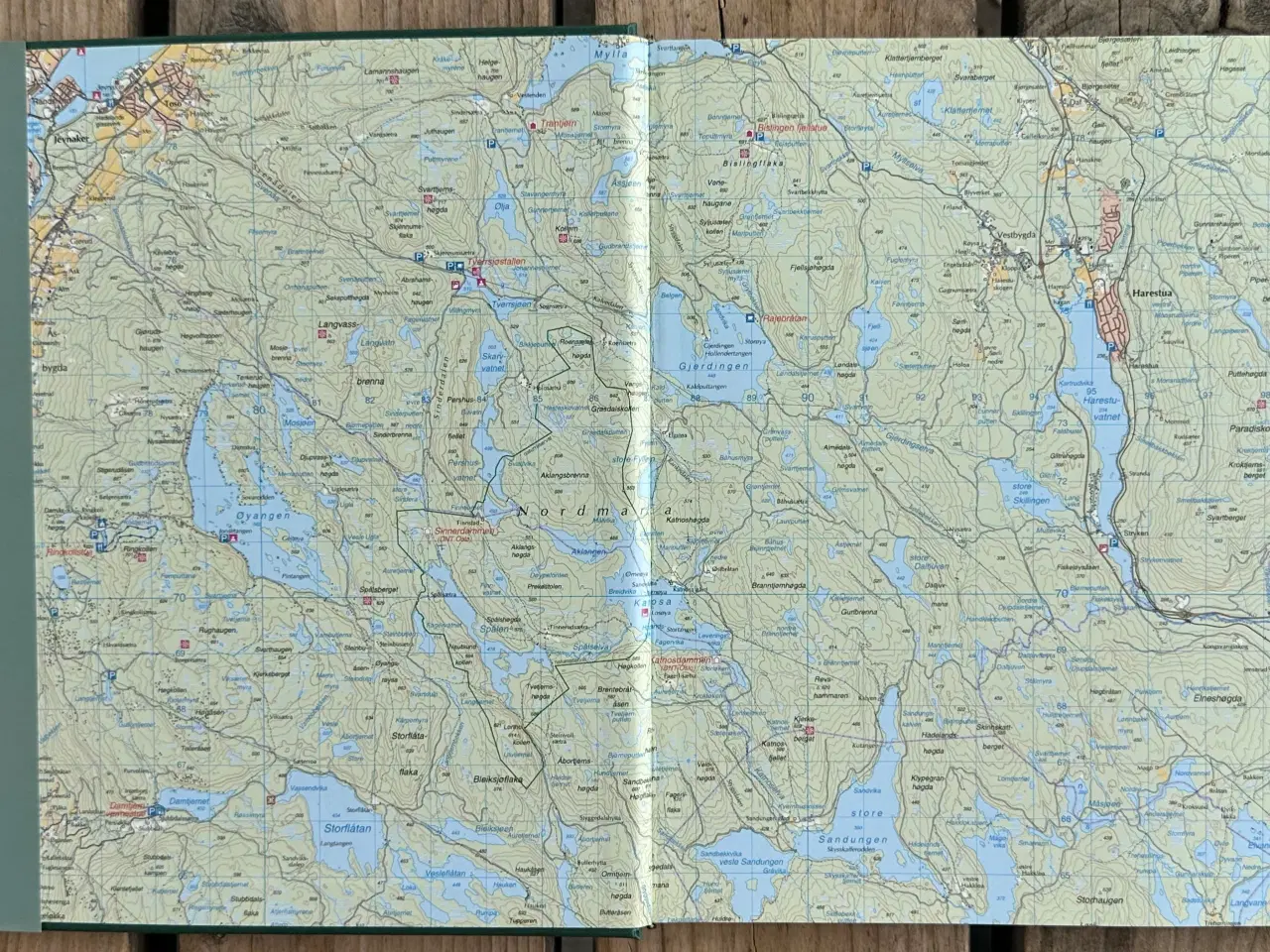 Billede 3 - Mitt Nordmarka – Kai Jensen, Odd Børretzen – Norsk