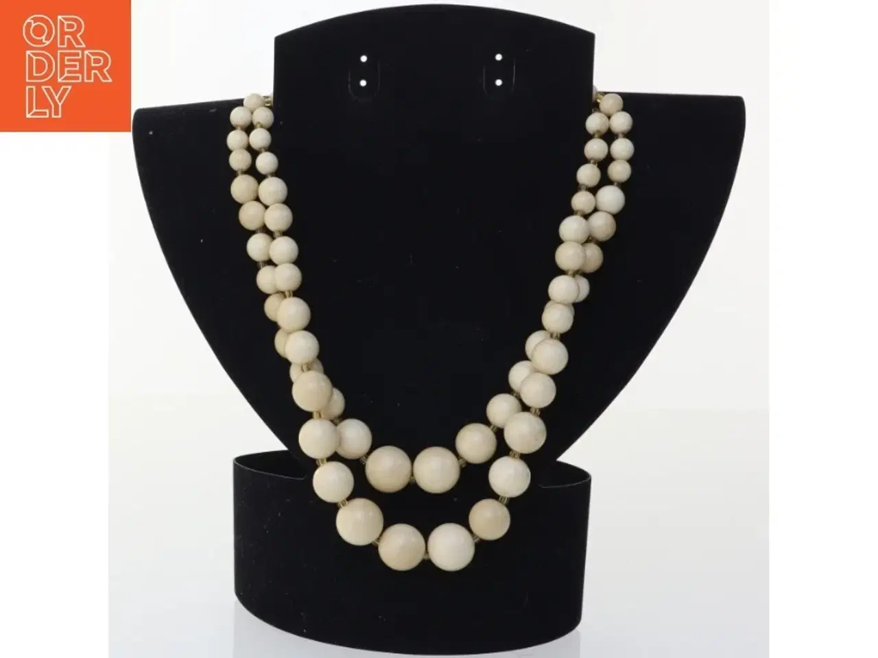 Billede 1 - Perlehalskæde (str. Kæde 46 cm)