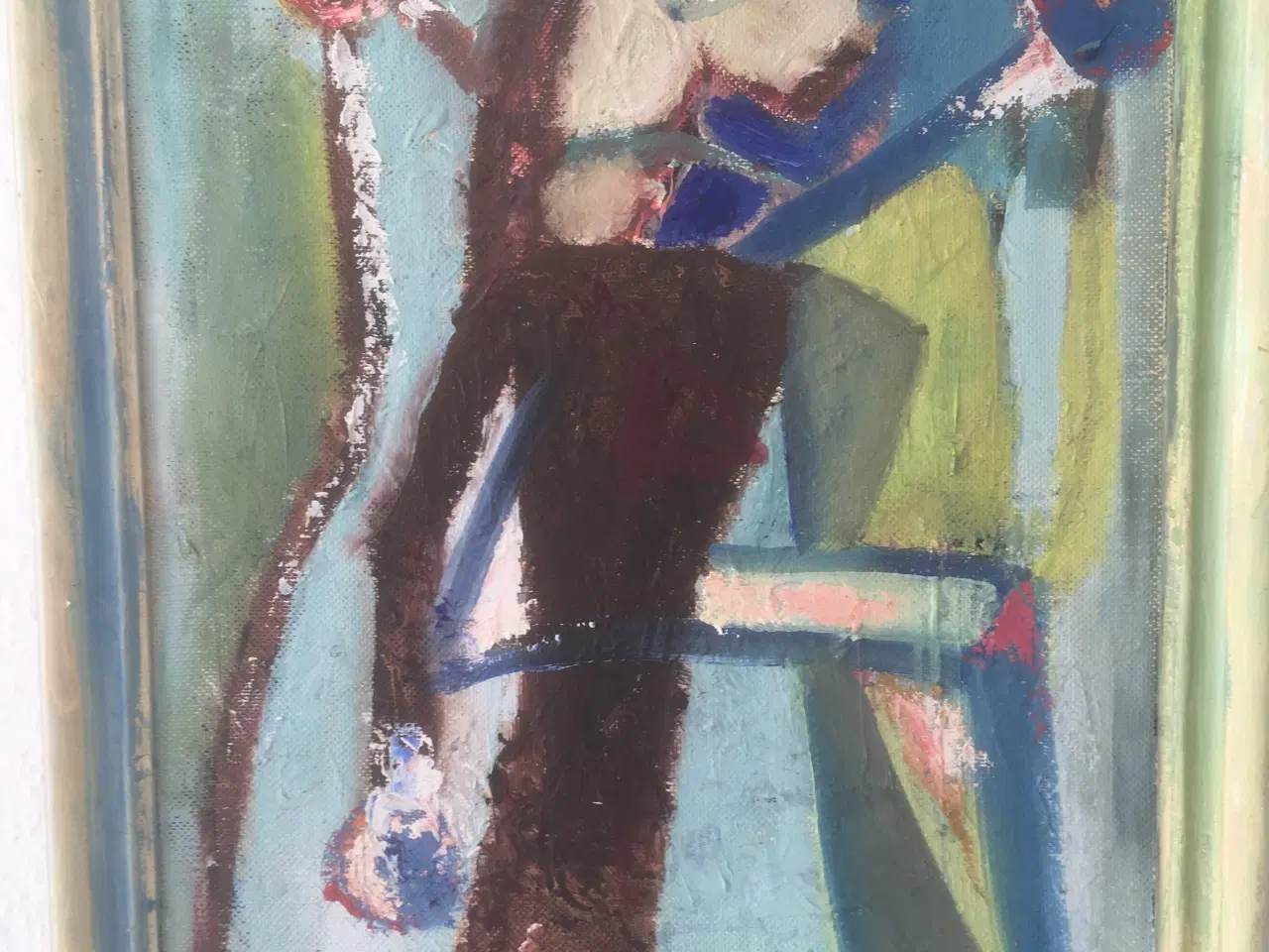 Billede 1 - Spændende maleri fra 1993