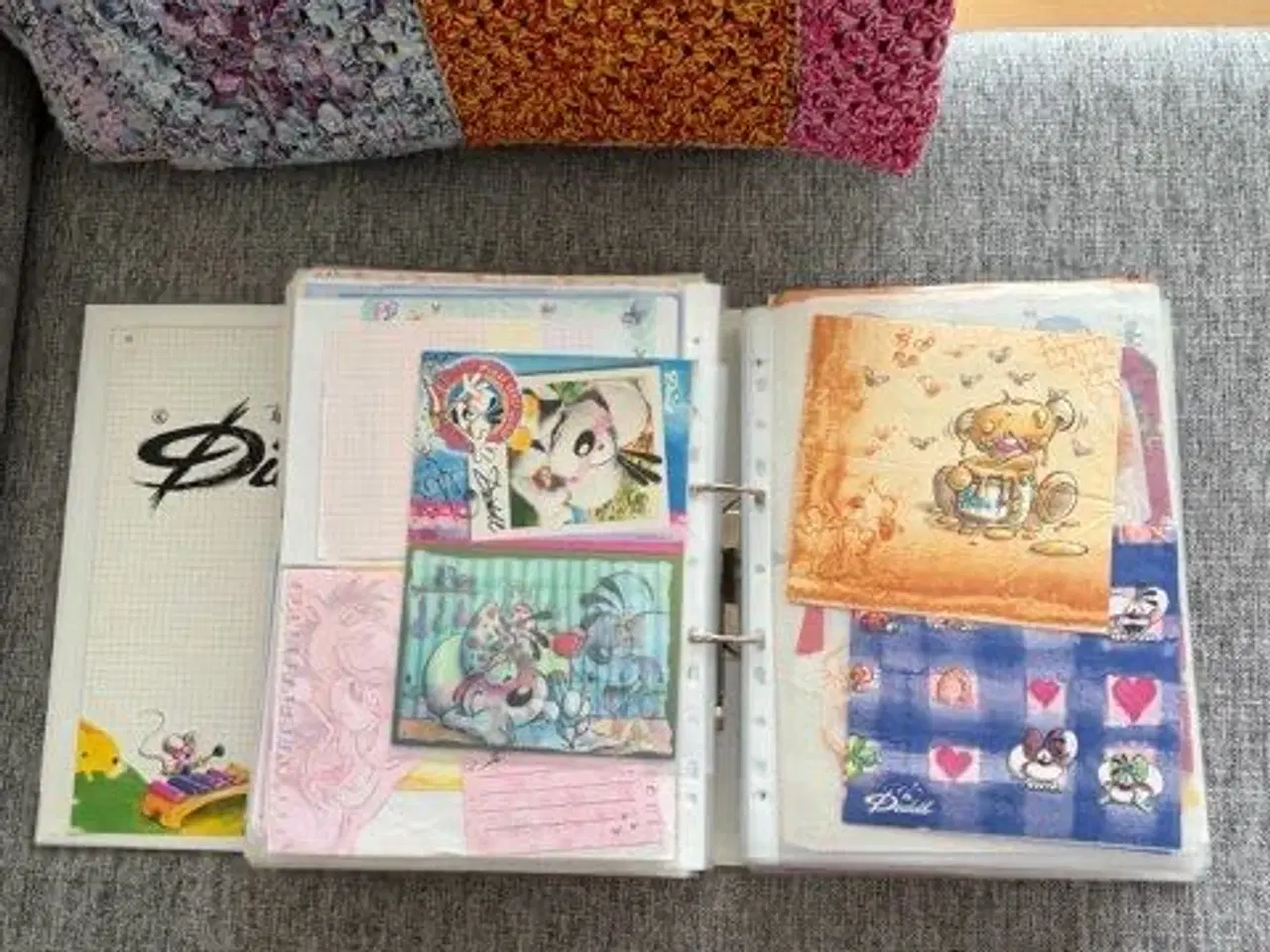 Billede 1 - Diddl papir mega samling 