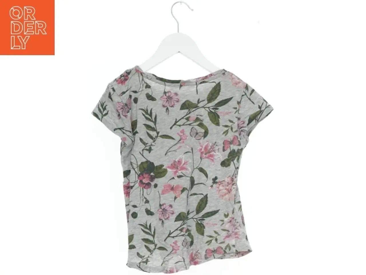 Billede 2 - Bluse med blomsterprint fra H&M (str. 140)