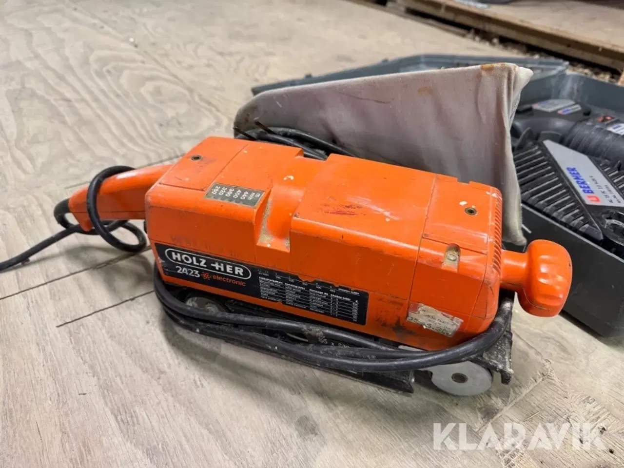 Billede 4 - Borehammer/båndsliber Berner og Holzher