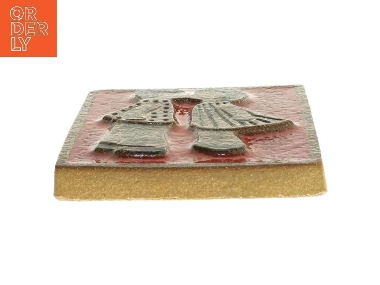 Billede 2 - Keramisk vægdekoration (str. 17,5x15,5 cm) fra Søholm