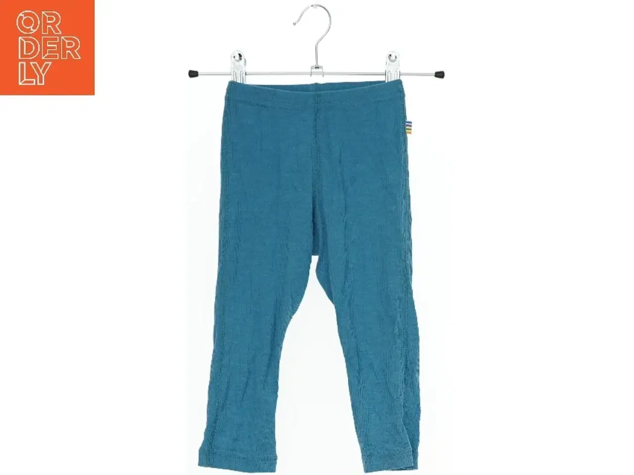 Billede 1 - Børneleggings i blå fra Joha (str. 92)