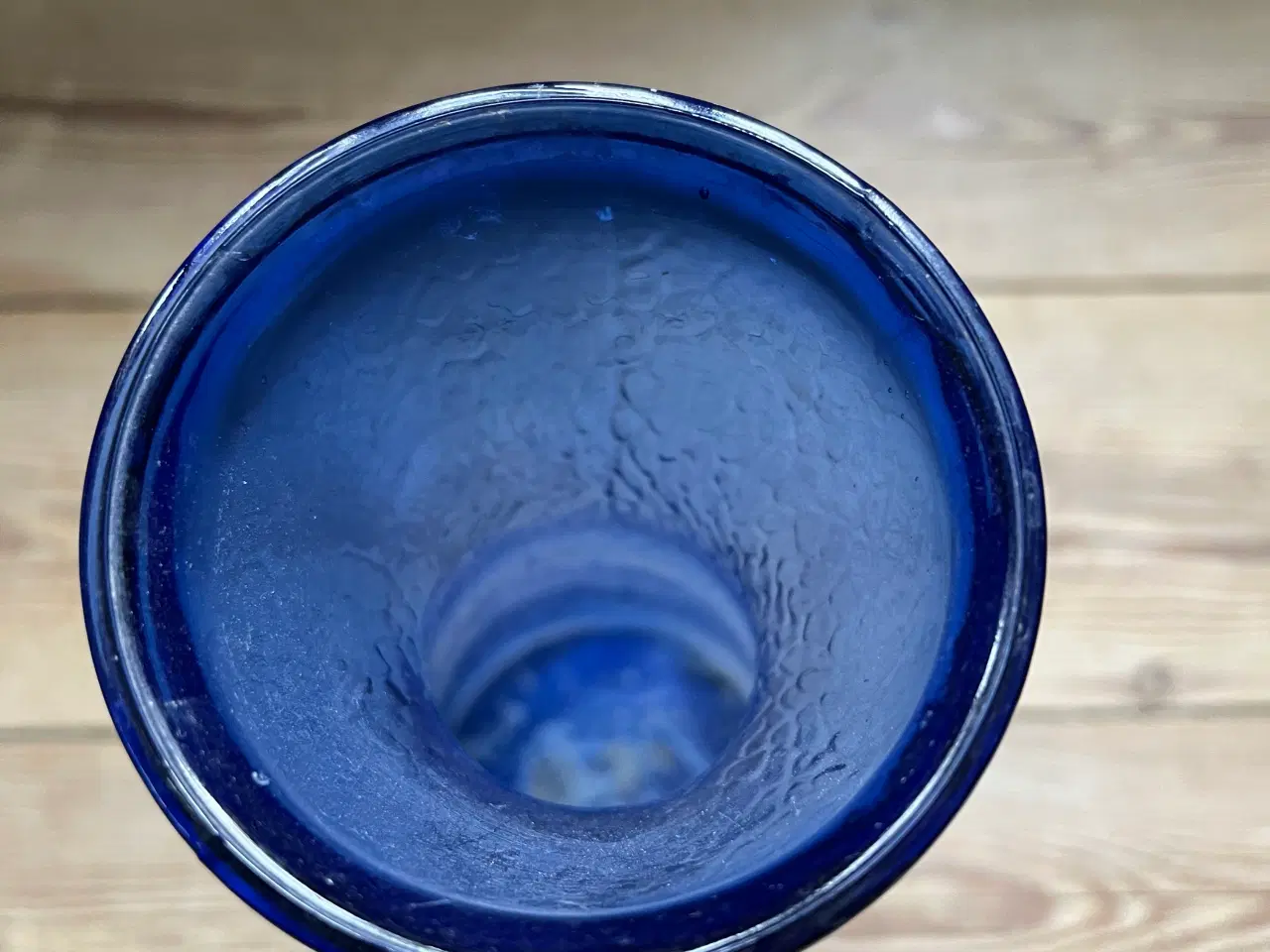 Billede 4 - Blå hyacint glas i presset glas
