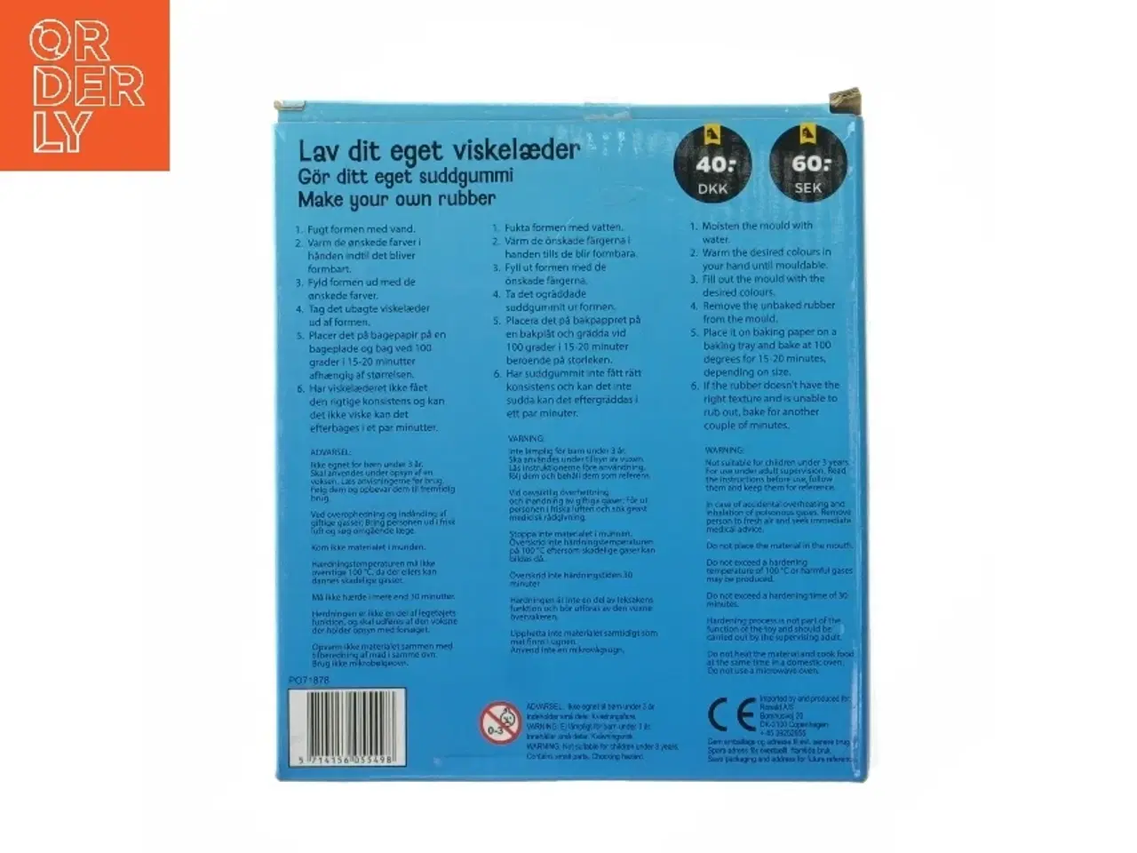 Billede 4 - Lav dit eget viskelæder sæt fra Netto (str. 17x15x4 cm)