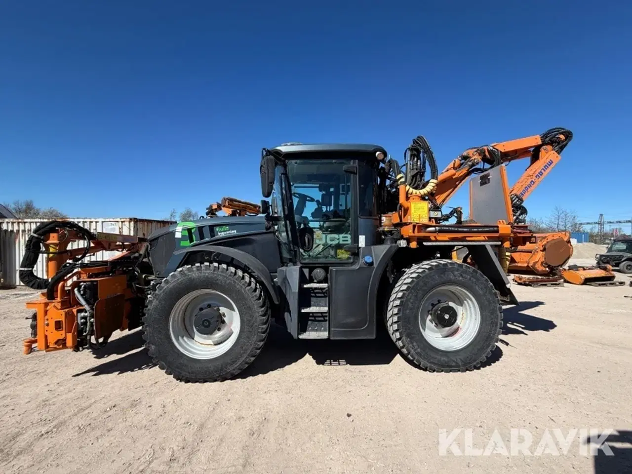 Billede 8 - Traktor JCB Fastrac med komplet MULAG klippeopsætning