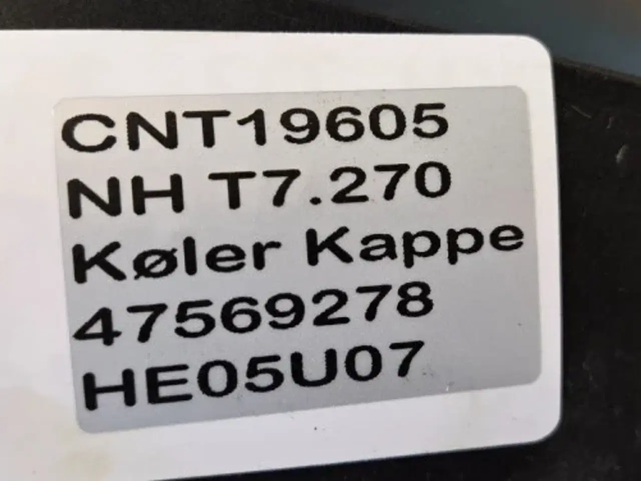 Billede 9 - New Holland T7 Køler Kappe 47569278