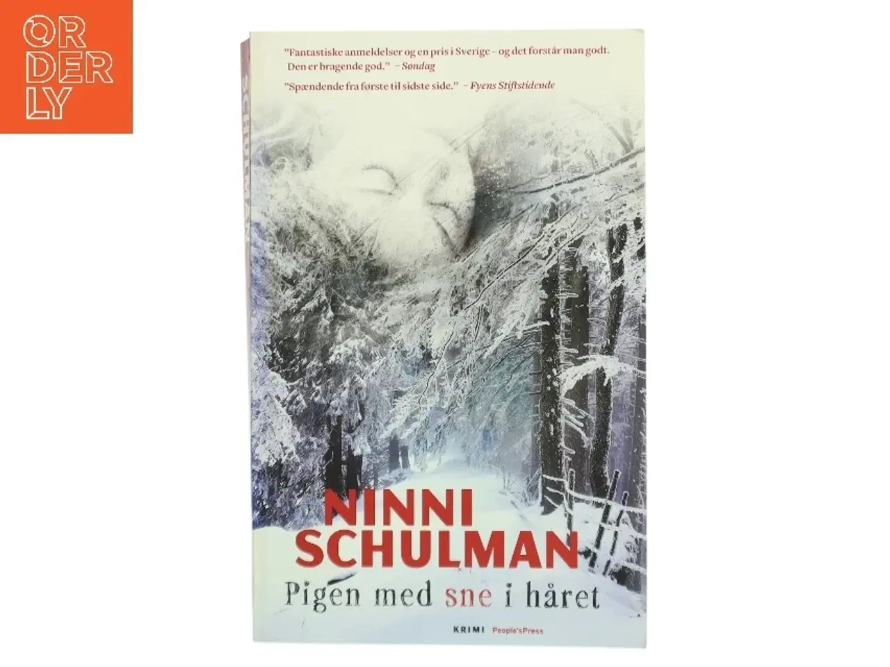 Billede 1 - Pigen med sne i håret af Ninni Schulman (Bog)