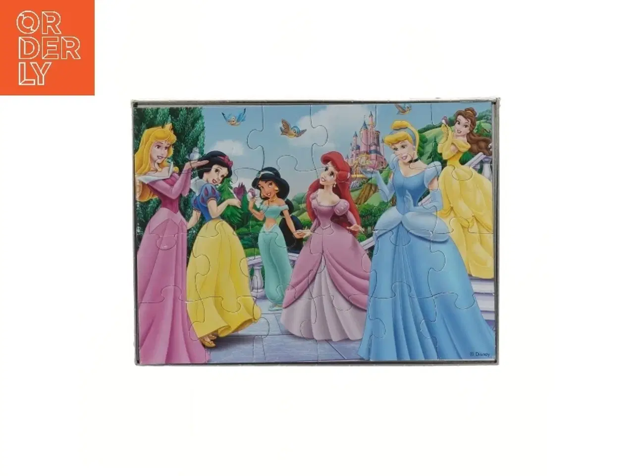 Billede 2 - Disney Prinsesse Puslespil fra Disney (str. 4x25,5x18 cm)