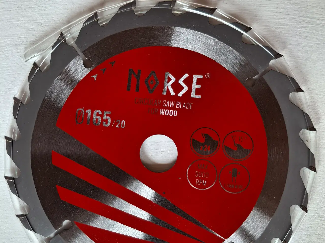 Billede 1 - Norse rundsavs klinge Ø165/20,00