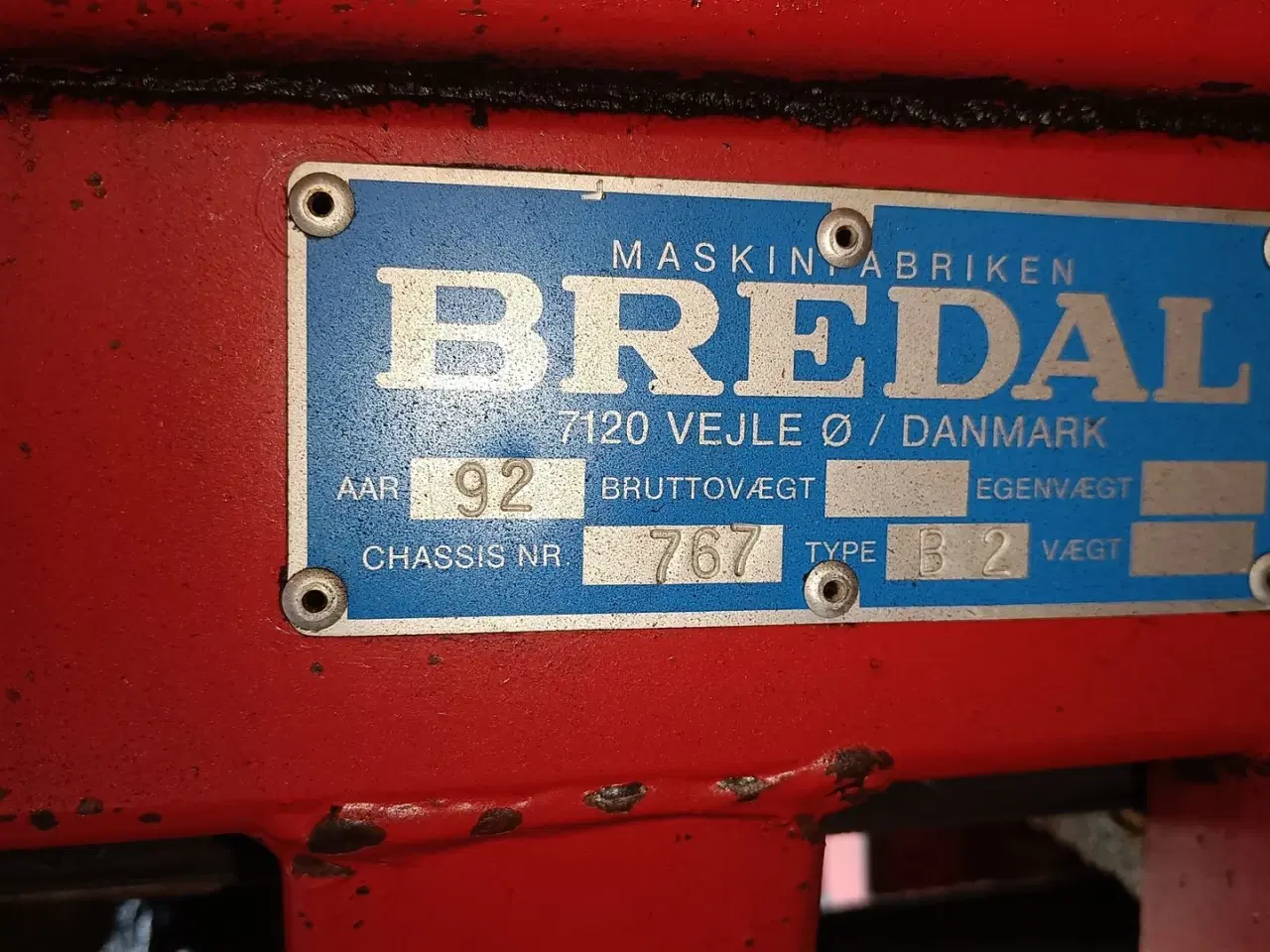 Billede 9 - Bredal B2 Kan indhold ca. 1500 kg