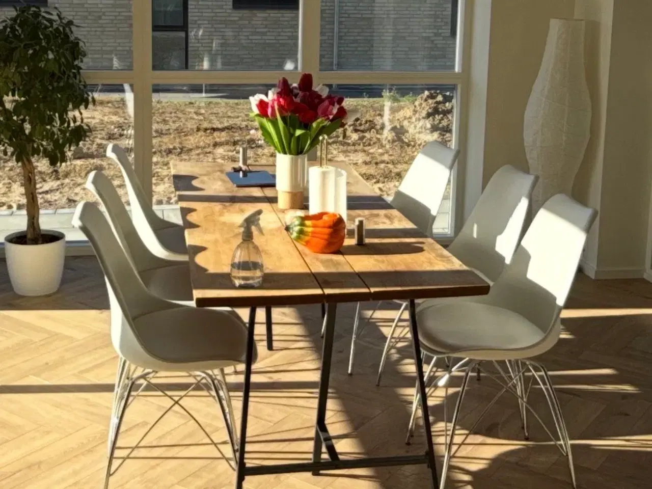 Billede 2 - Plankebord egetræ 180x80x70 cm