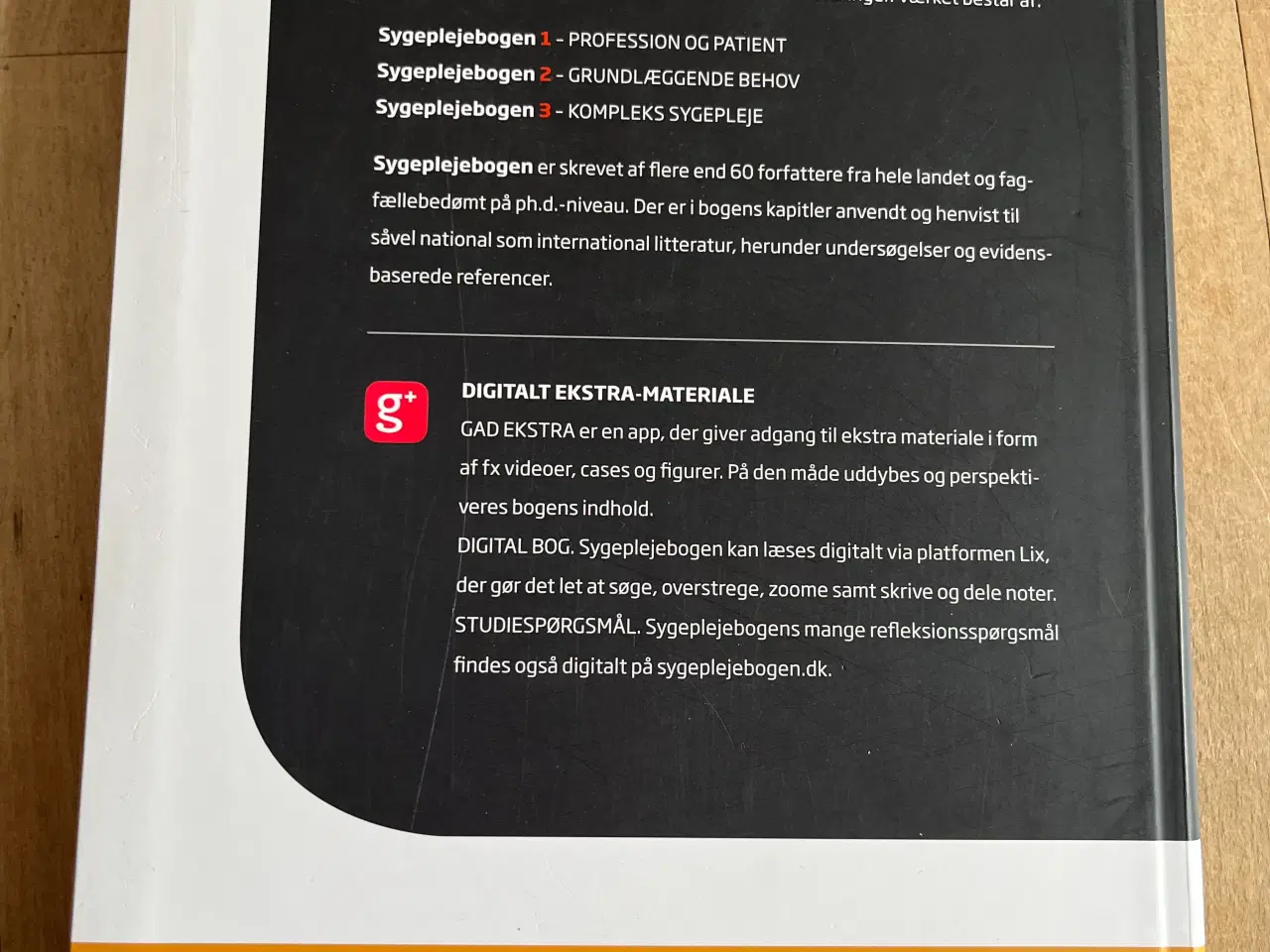 Billede 3 - Sygeplejebogen Nr. 1 , Profession og patient