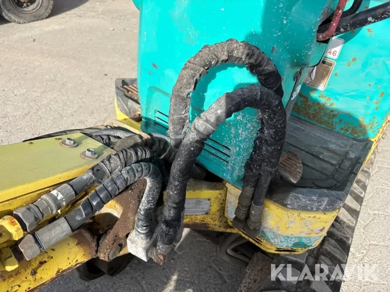 Billede 9 - Gravemaskine med løs hydraulik station Yanmar SV08-1