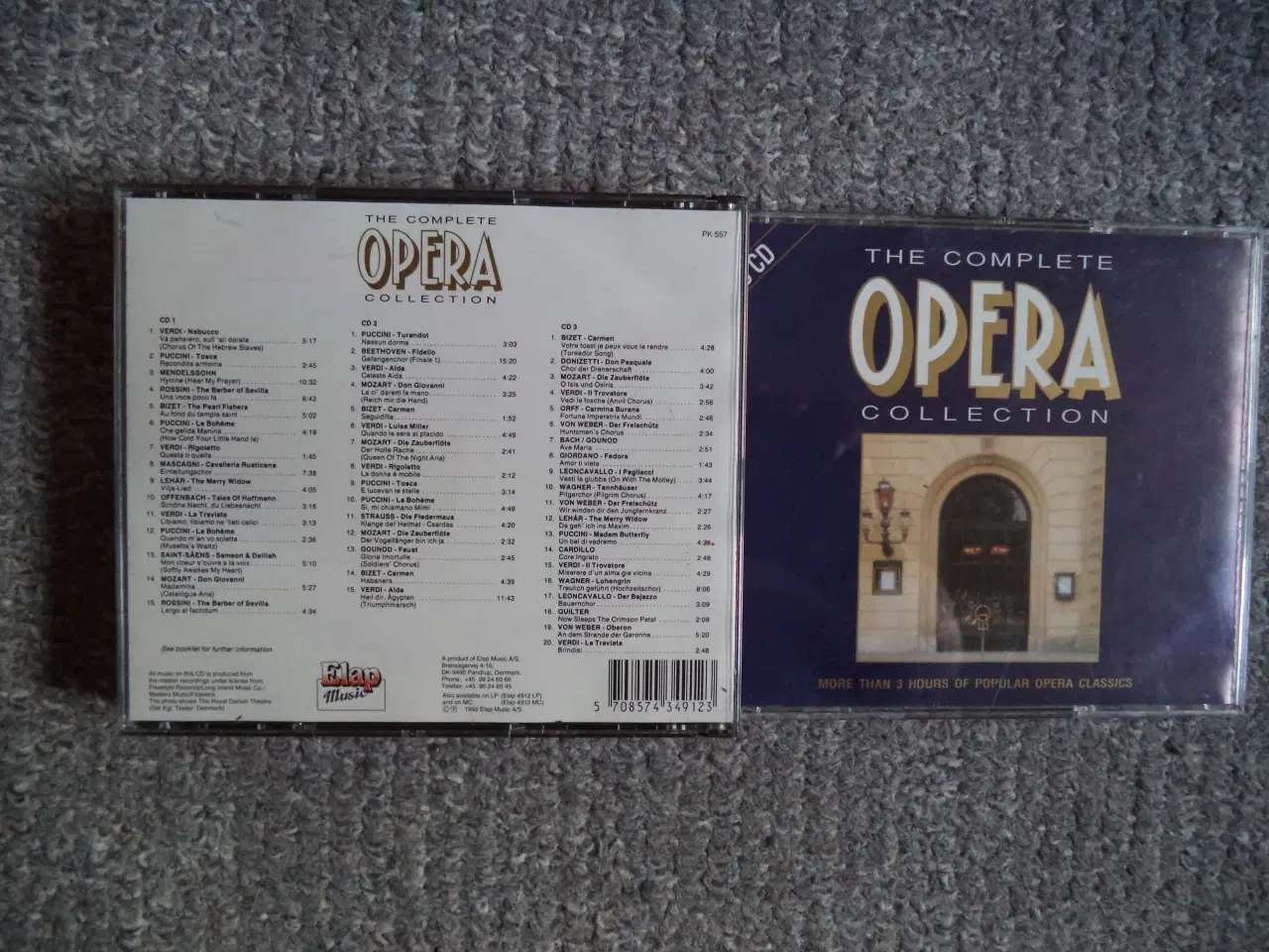 Billede 1 - Opsamling ** The Complete Opera Collect.(3-CD-box)