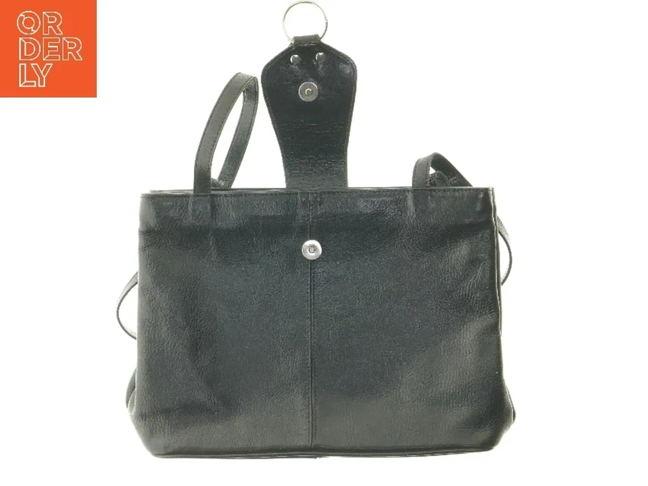 Billede 5 - Sort skuldertaske (str. 23x34x11 cm)