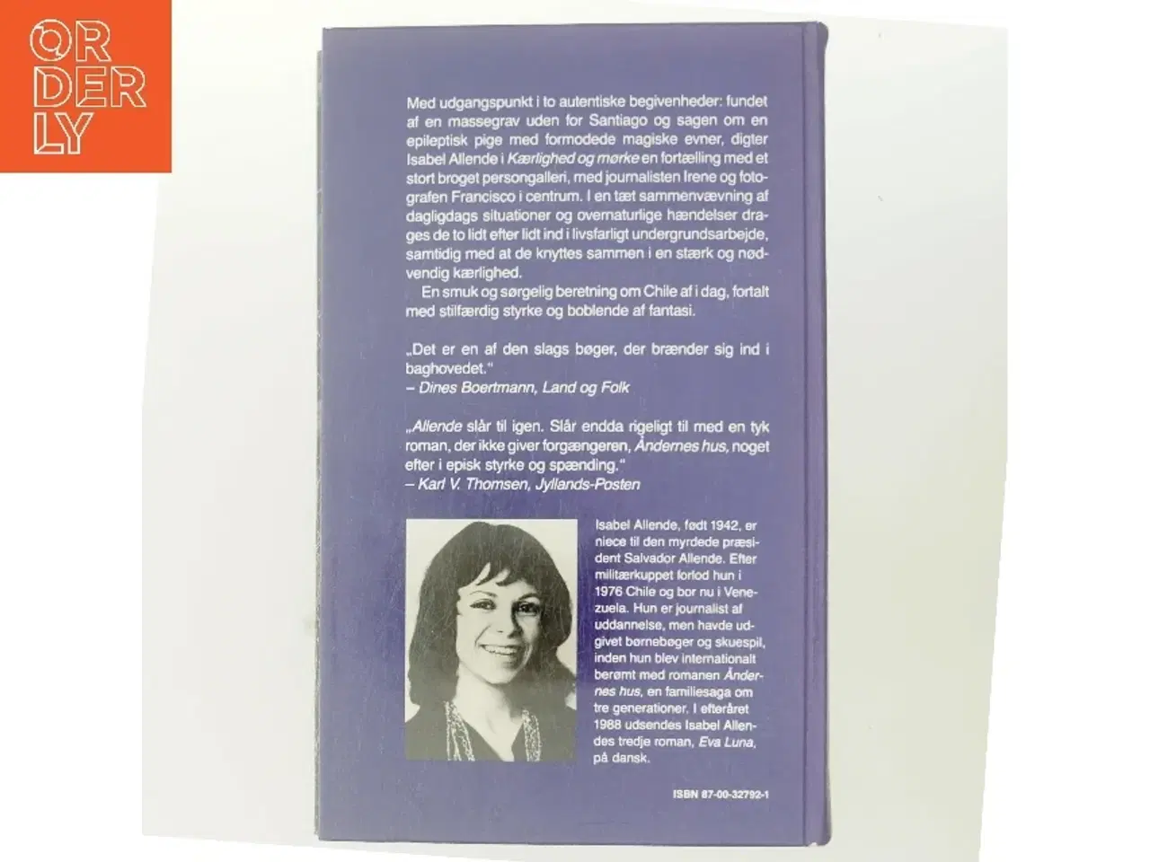 Billede 3 - Kærlighed og mørke af Isabel Allende (Bog)