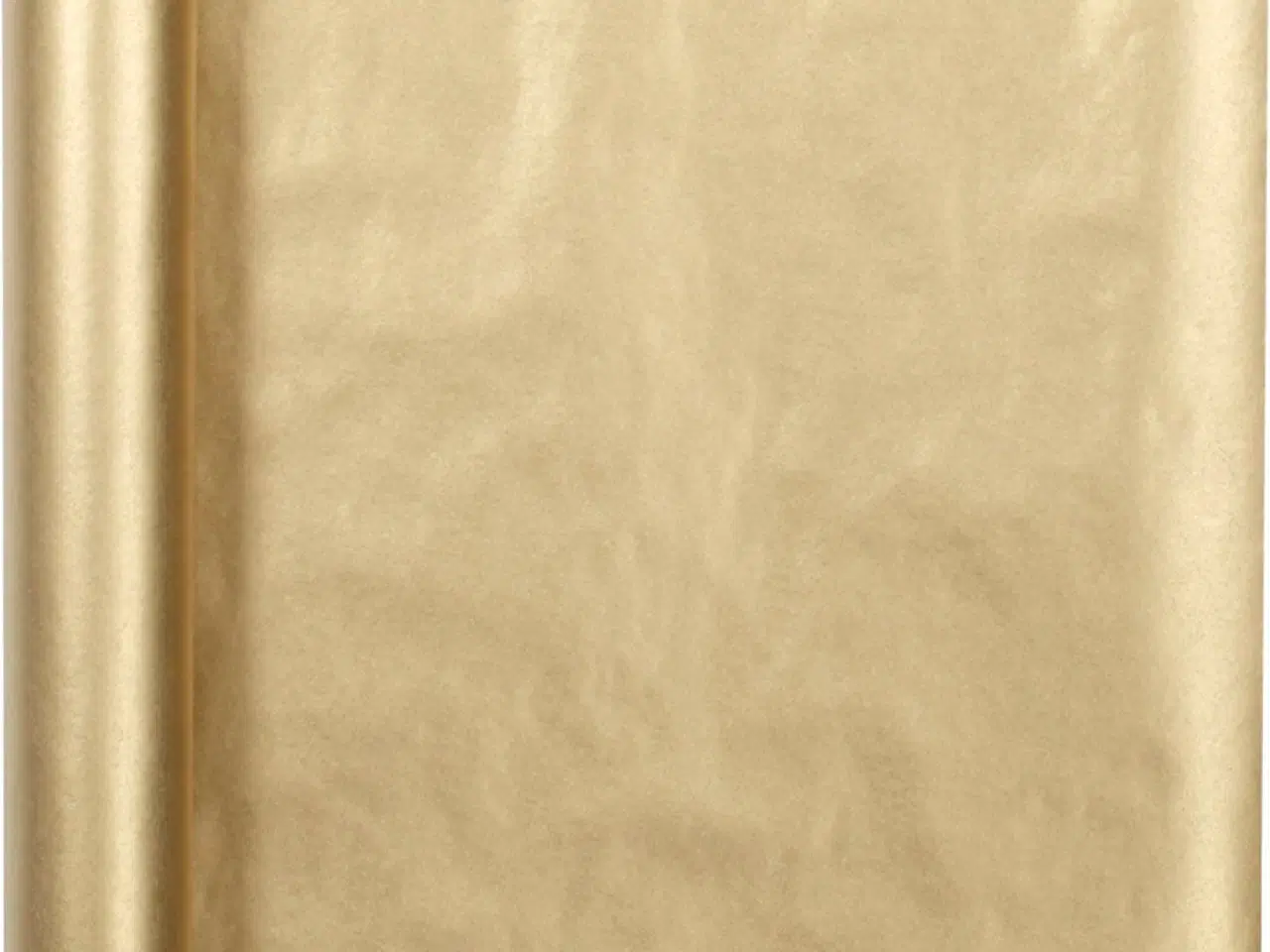 Billede 1 - Gavepapir, B: 50 cm, 60 g, guld, 5m/ 1 rl.