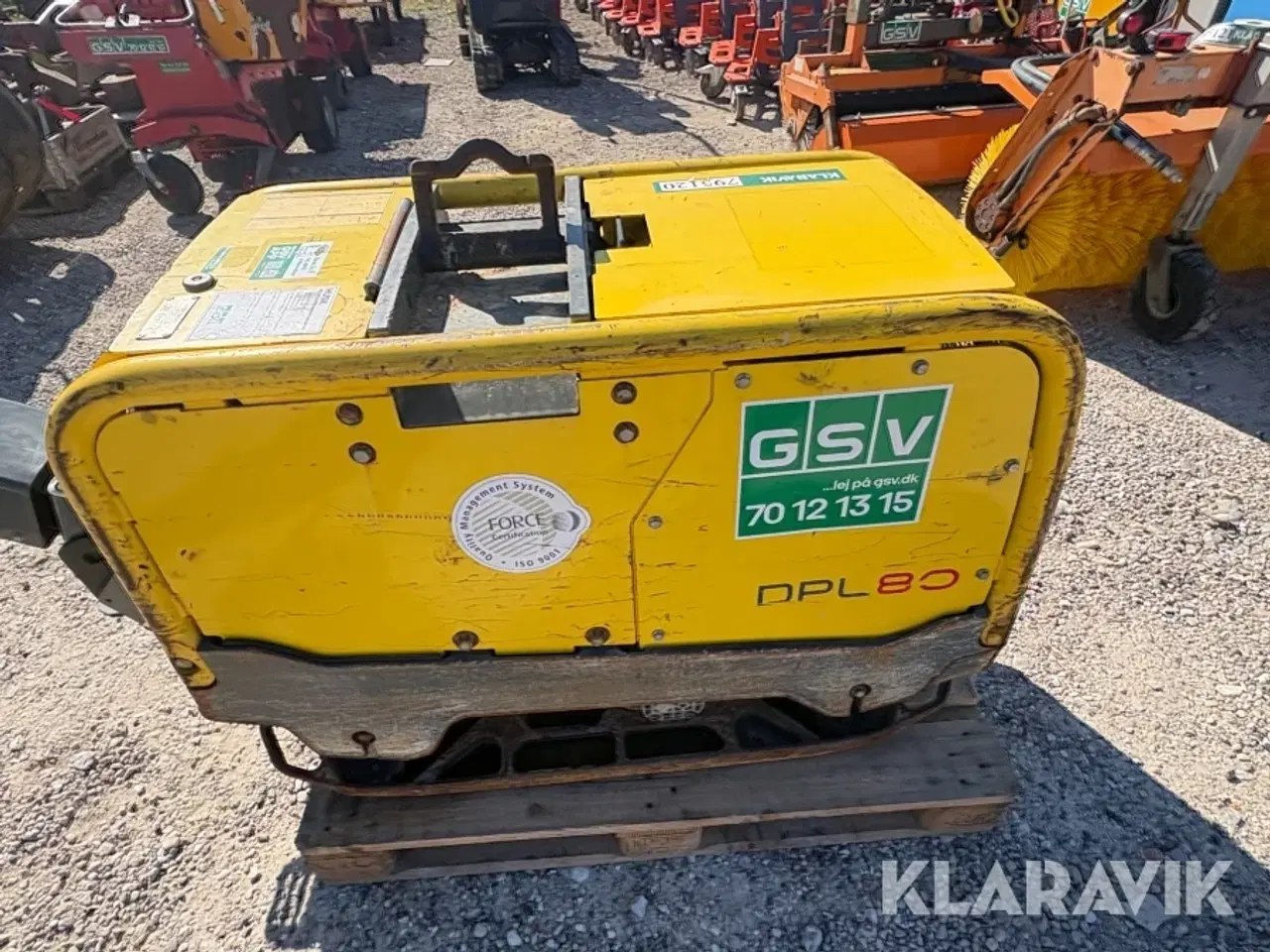 Billede 7 - Pladevibrator Wacker Neuson DPL80