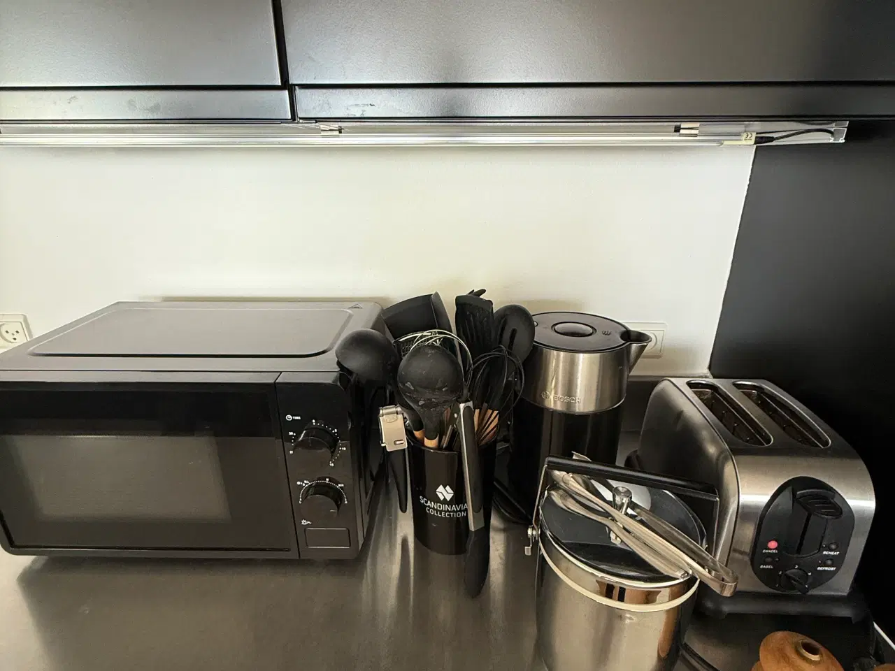 Billede 1 - Mikroovn elkedel brødrister 