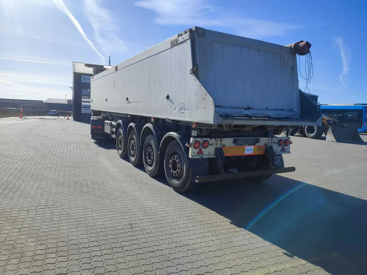 Billede 4 - Nysynet 4 akslet hk tipper trailer
