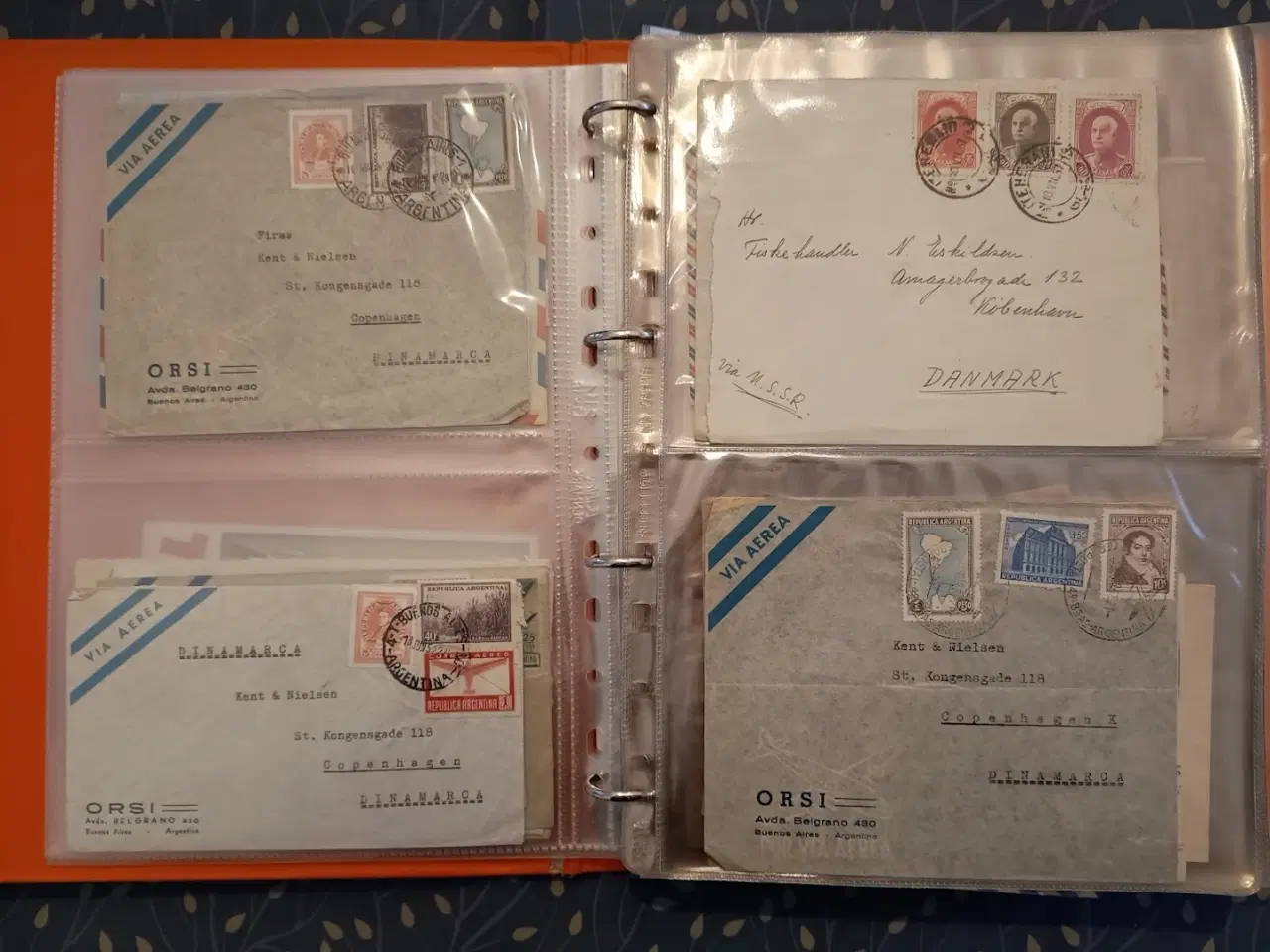 Billede 4 - Mappe med gamle breve