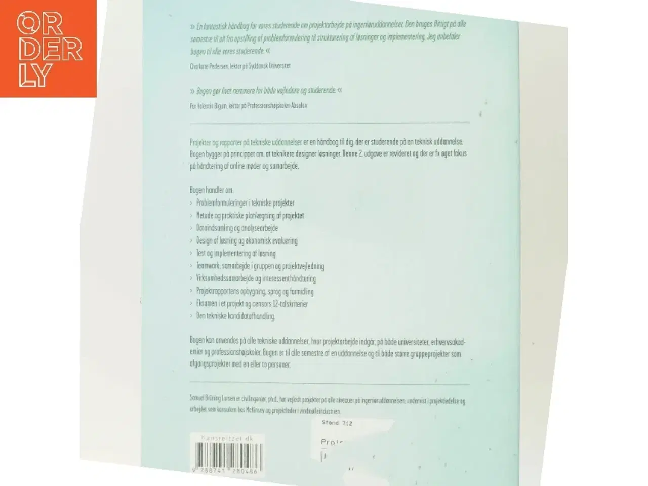Billede 3 - Projekter og rapporter på tekniske uddannelser af Samuel Brüning Larsen (Bog)