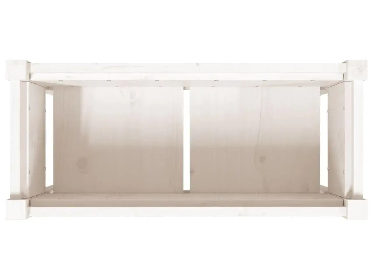 Billede 8 - Plantekasse med ben 70x31x70 cm massivt fyrretræ hvid