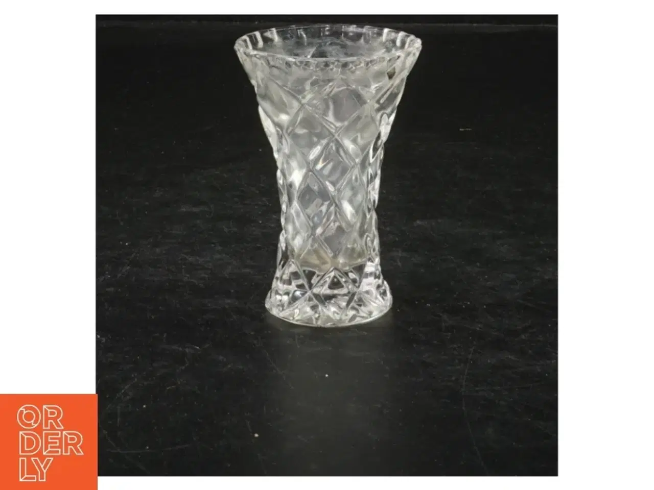 Billede 1 - Lille glasvase (str. 8,5 cm)