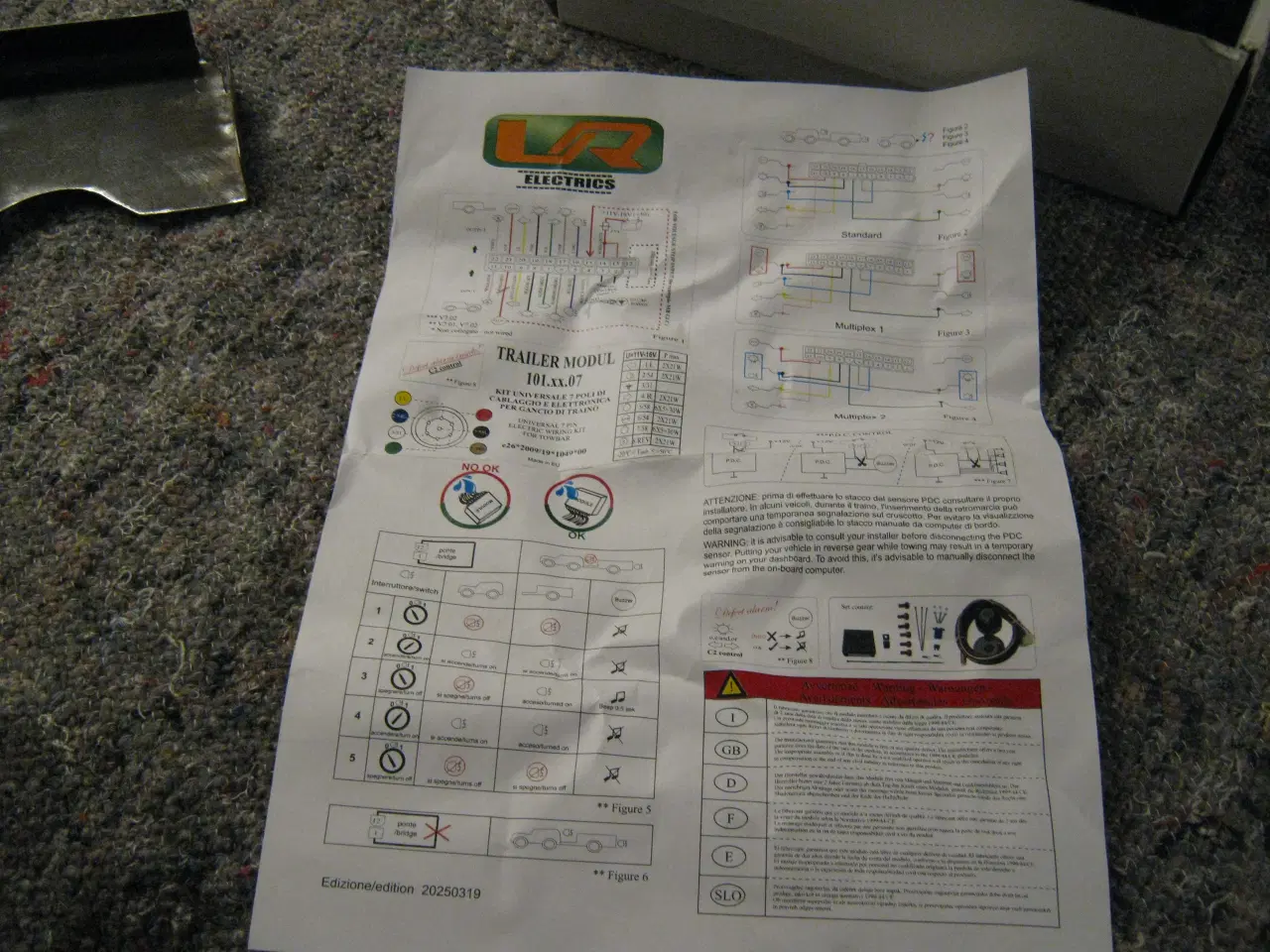 Billede 3 - Anhængertræk-Ledningsnet..