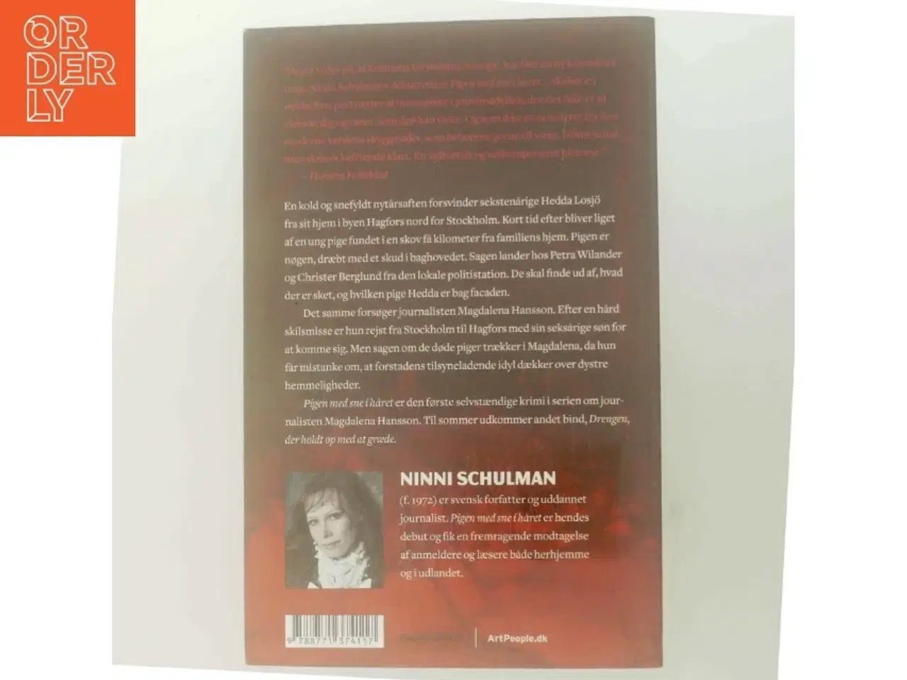 Billede 3 - Pigen med sne i håret af Ninni Schulman (Bog)