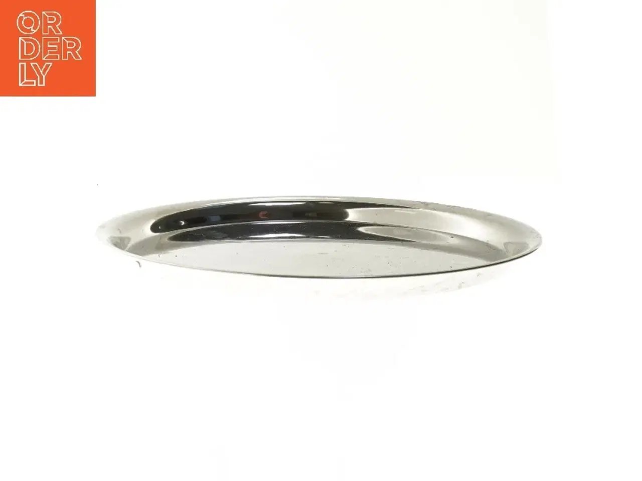 Billede 2 - Rund, rustfrit stål fad (str. Ø 29,5 cm)