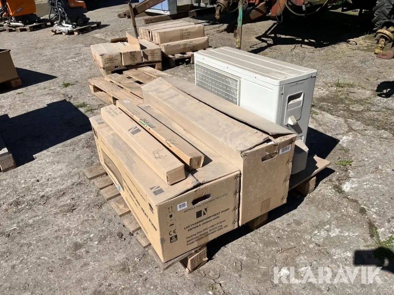 Billede 1 - Varmepumpe 2 inderdele og 1 yderdel