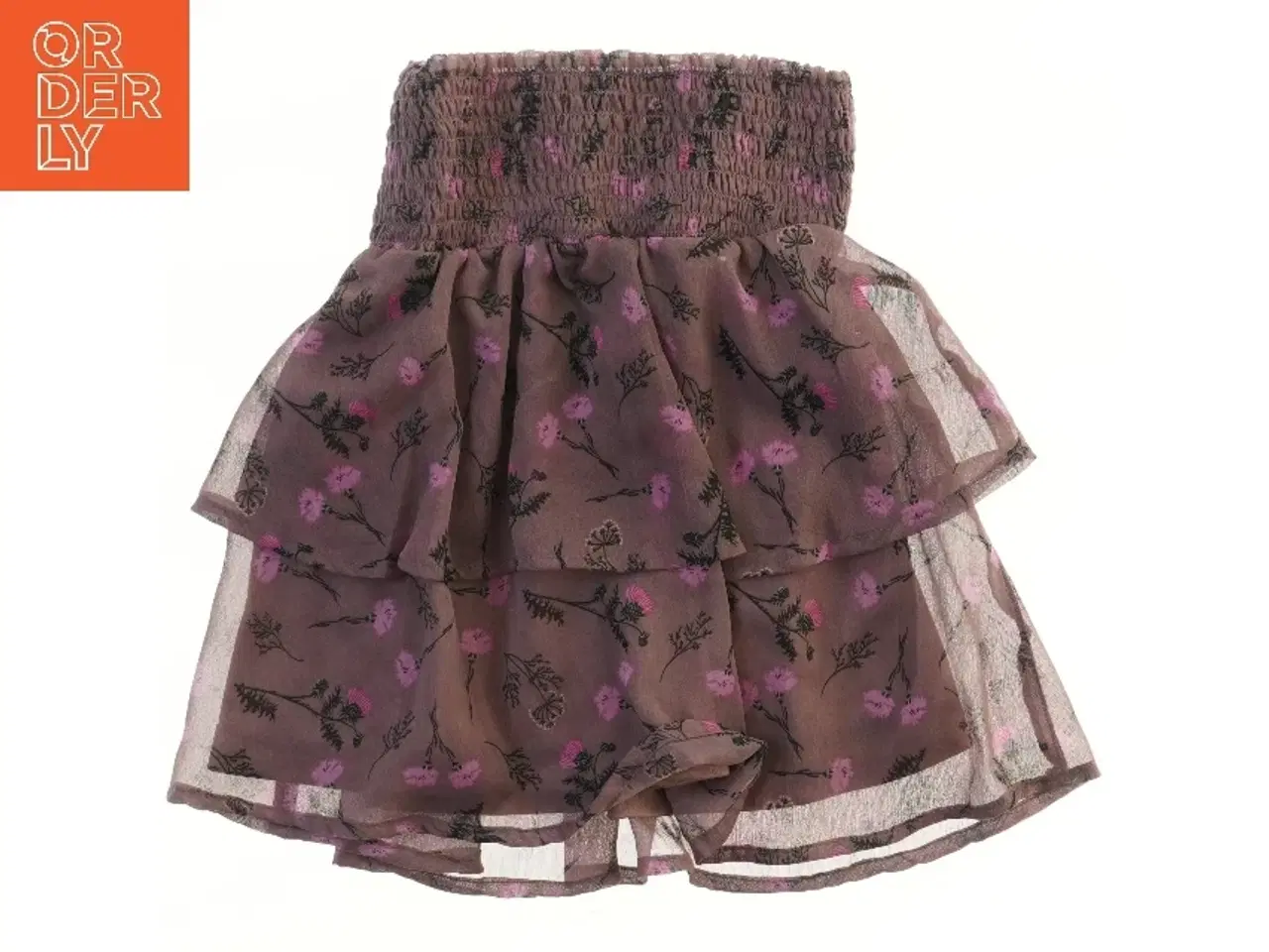 Billede 2 - Blomster mønstret nederdel fra VRS (str. 122)