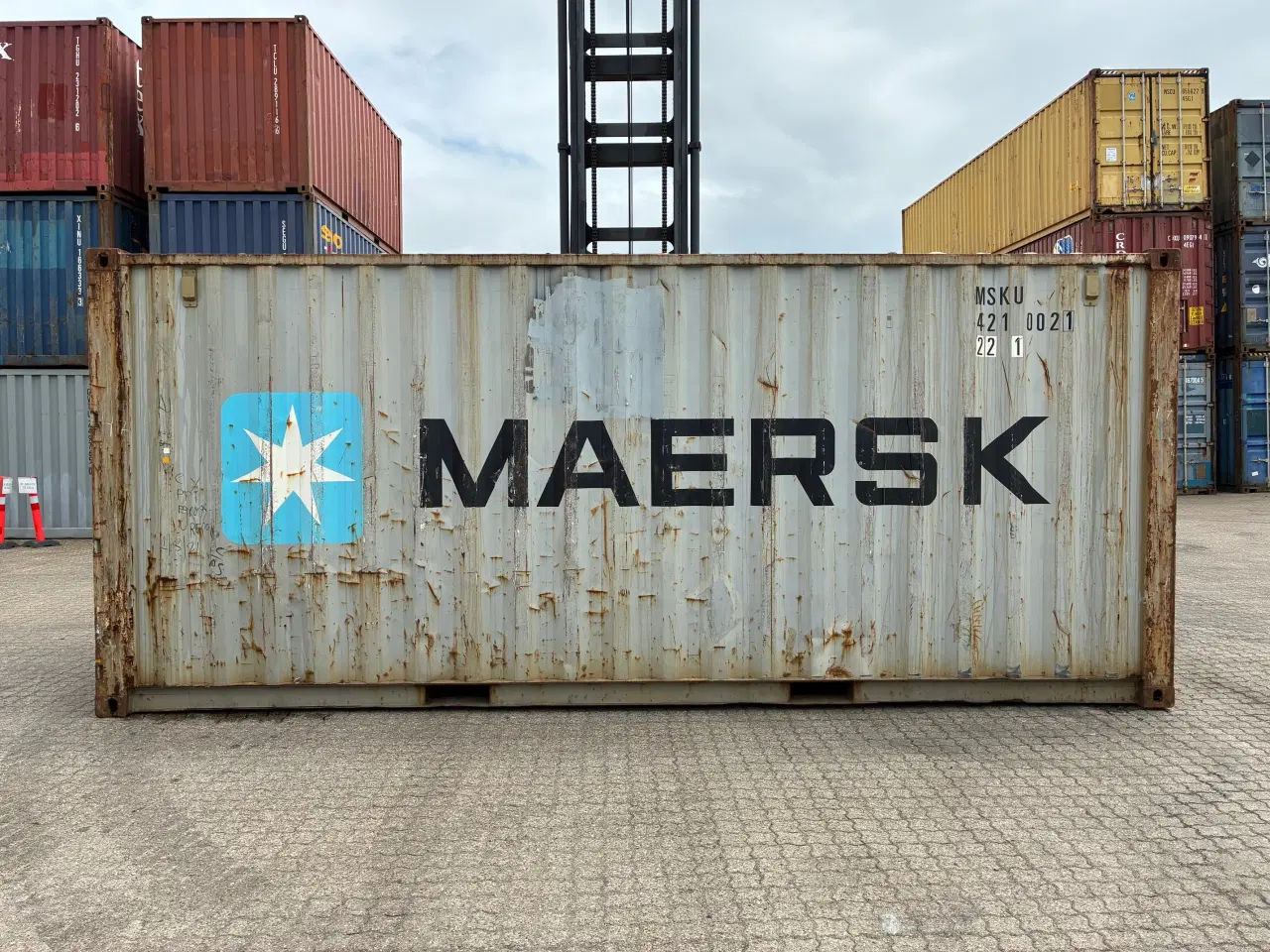 Billede 3 - 20 fods Container- ID: MSKU 421002-1