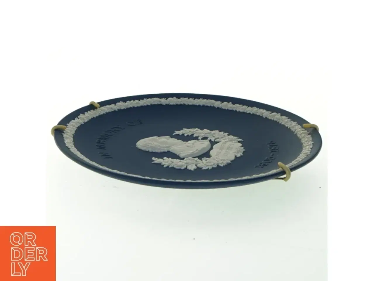 Billede 3 - Dekorativ Mindetallerken fra Wedgwood (str. Ø. 20 cm)