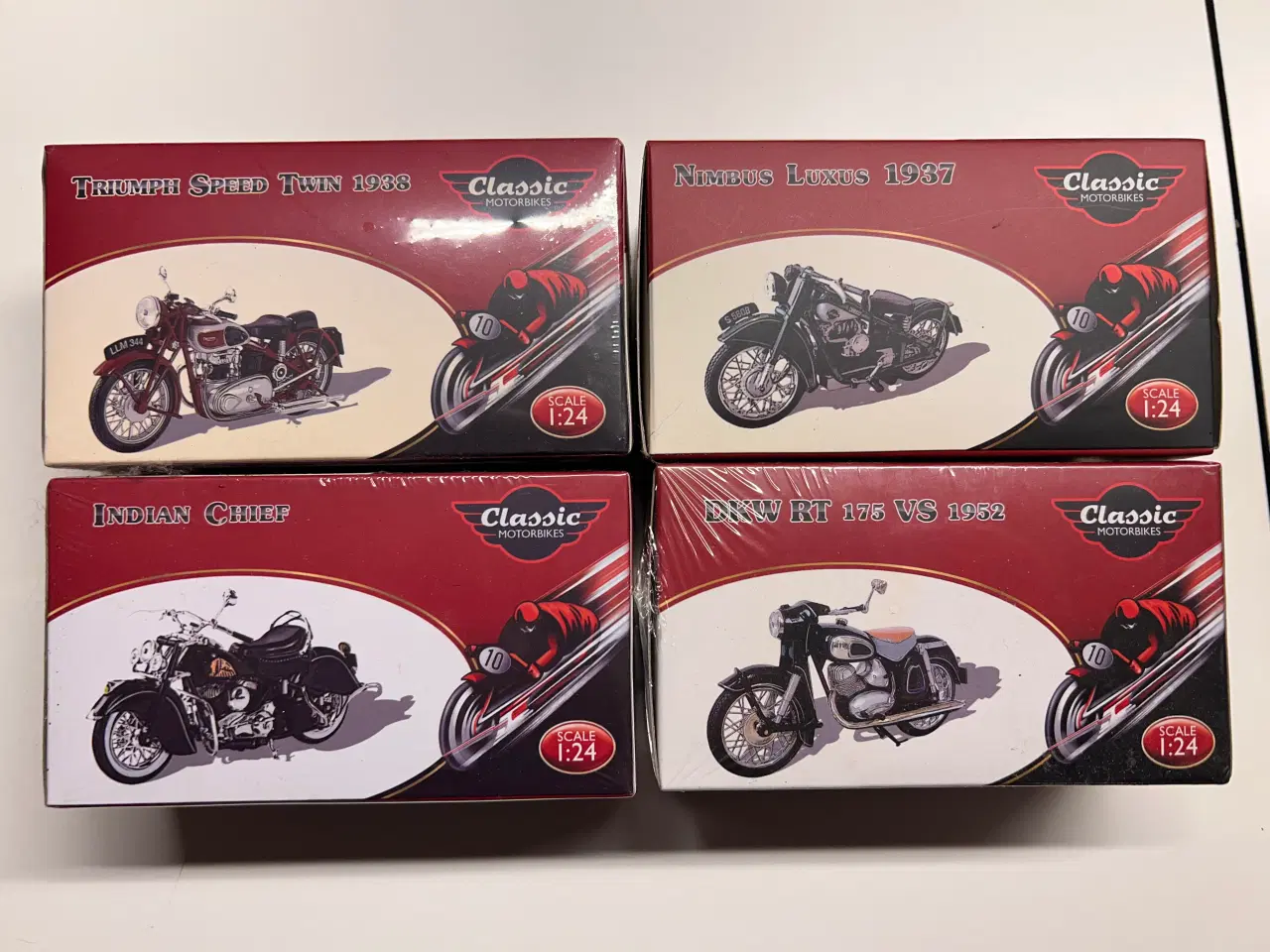 Billede 8 - Classic motorbikes model samling 