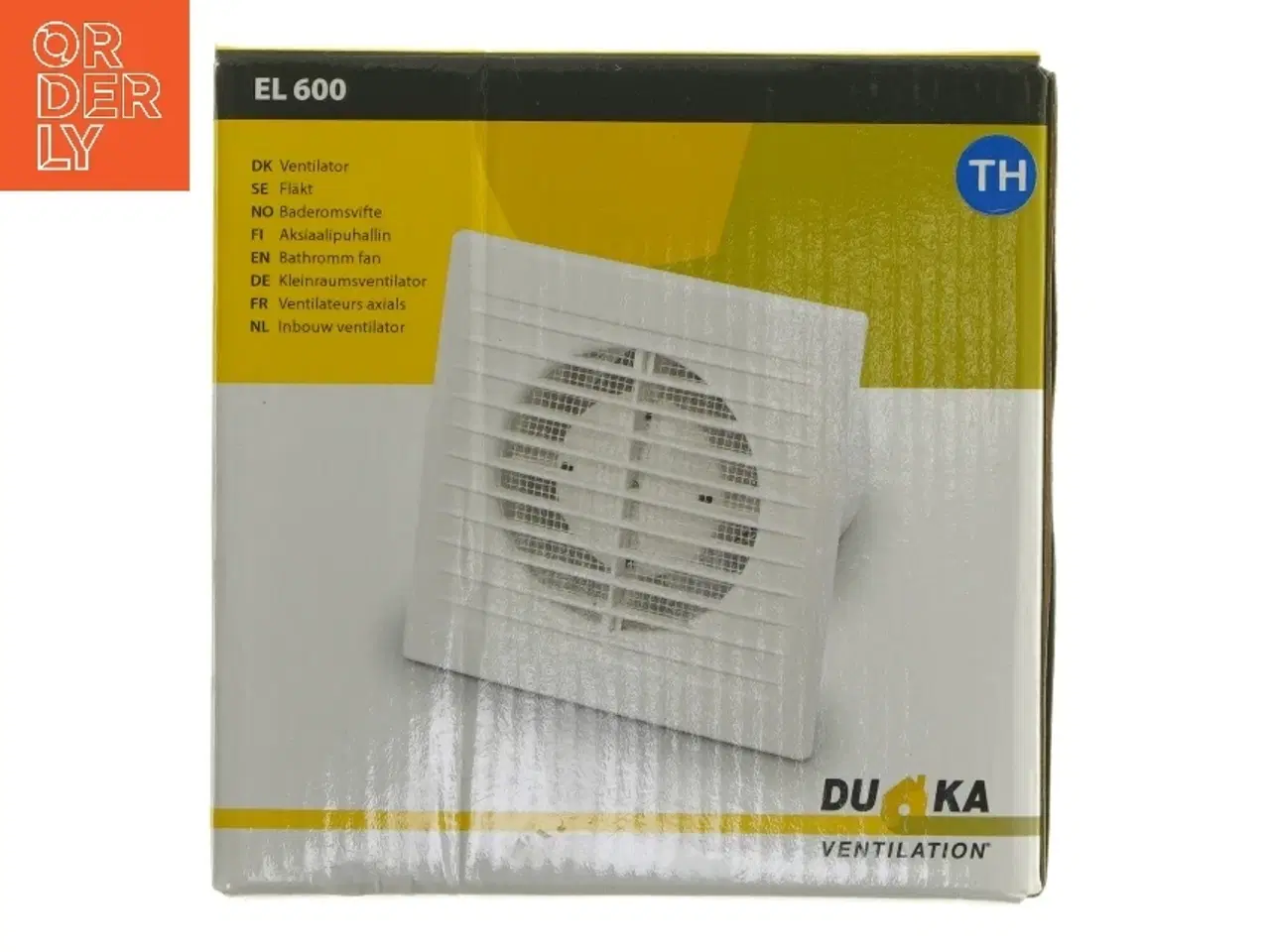 Billede 1 - Ventilator til badeværelse (str. 11x15 cm)